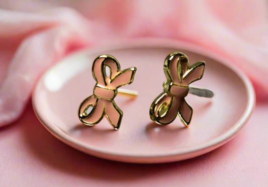 Girl's Clip on Bow Earrings