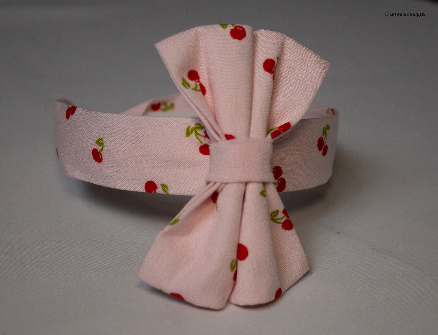Girls Fabric Bow Headbands