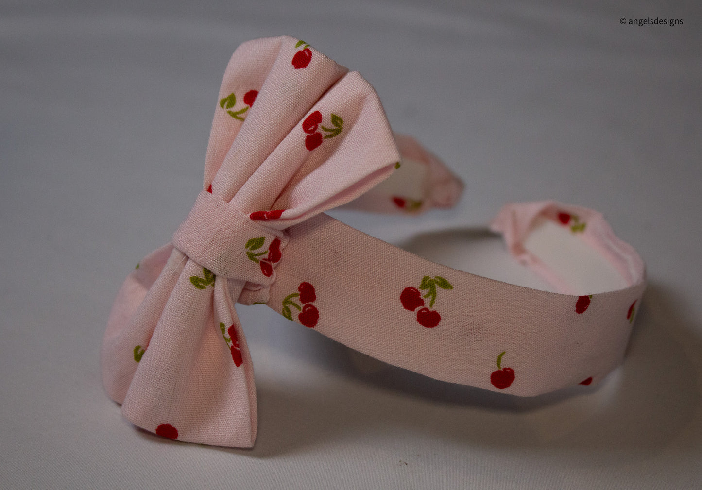 Girls Fabric Bow Headbands