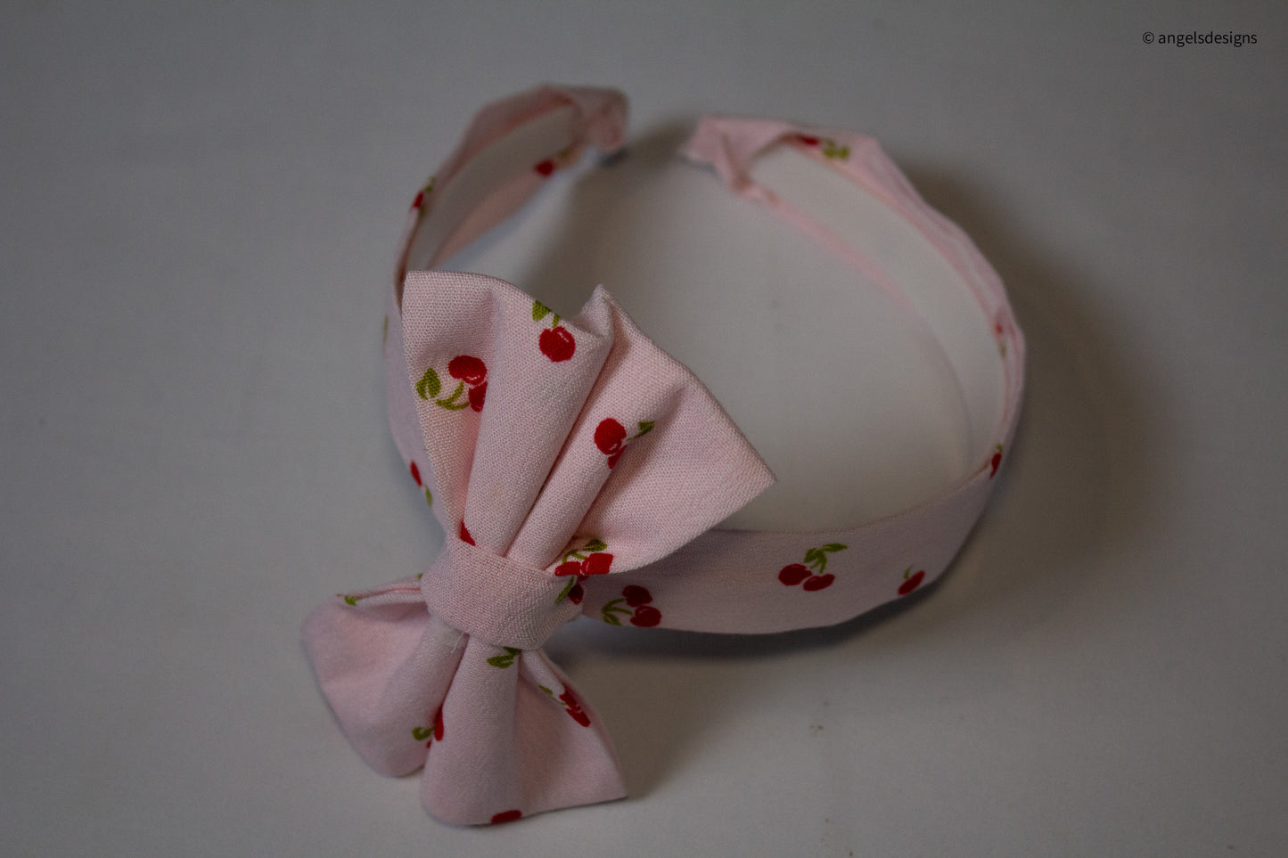 Girls Fabric Bow Headbands