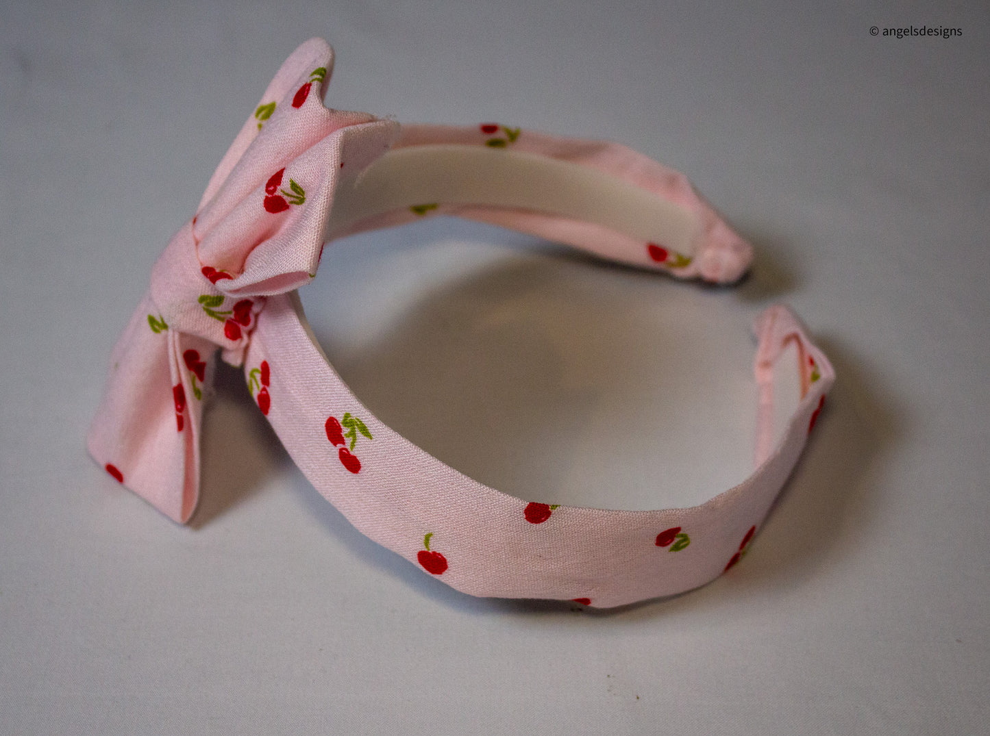 Girls Fabric Bow Headbands