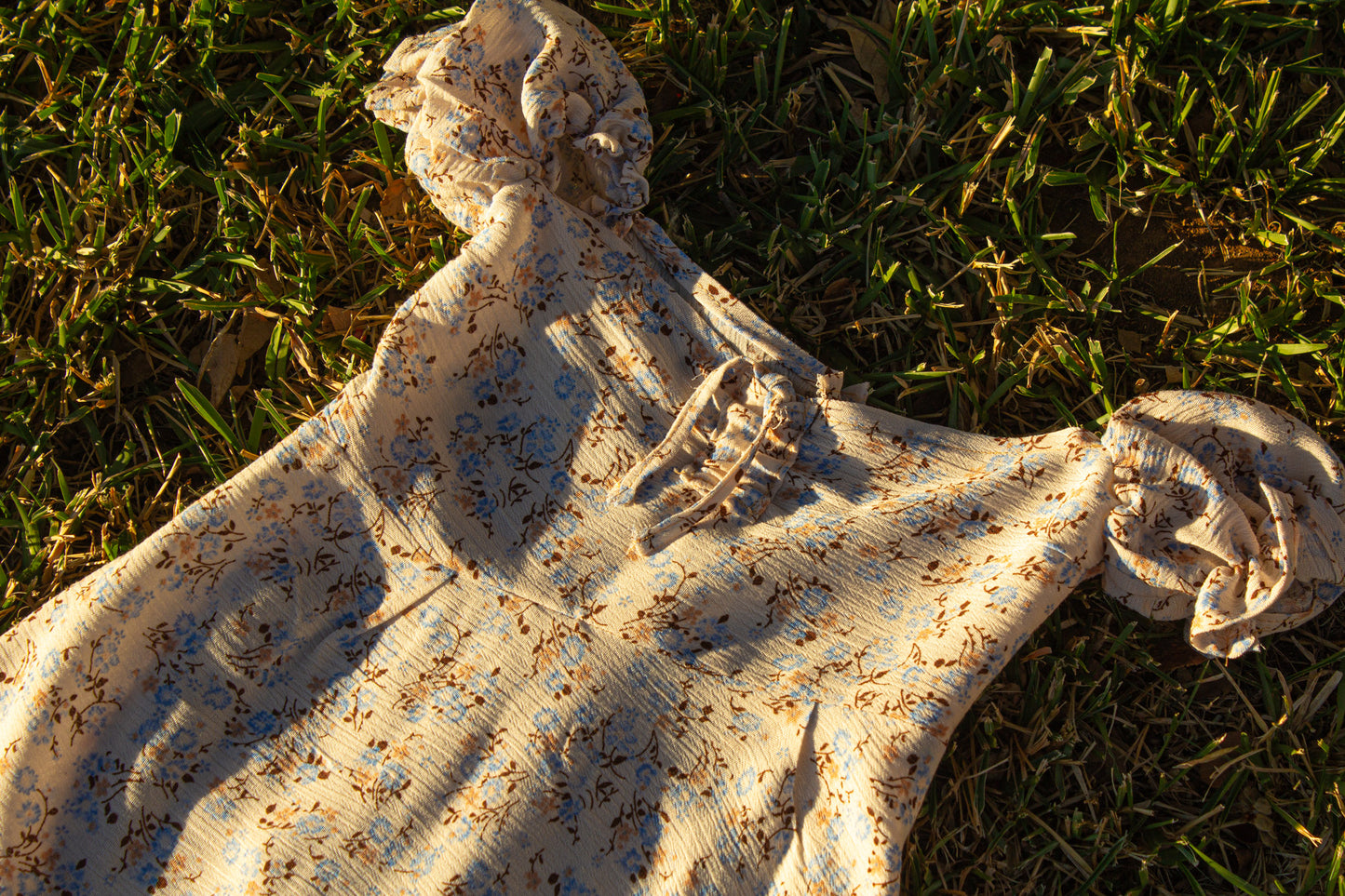 Girl's Floral print A-line Dress