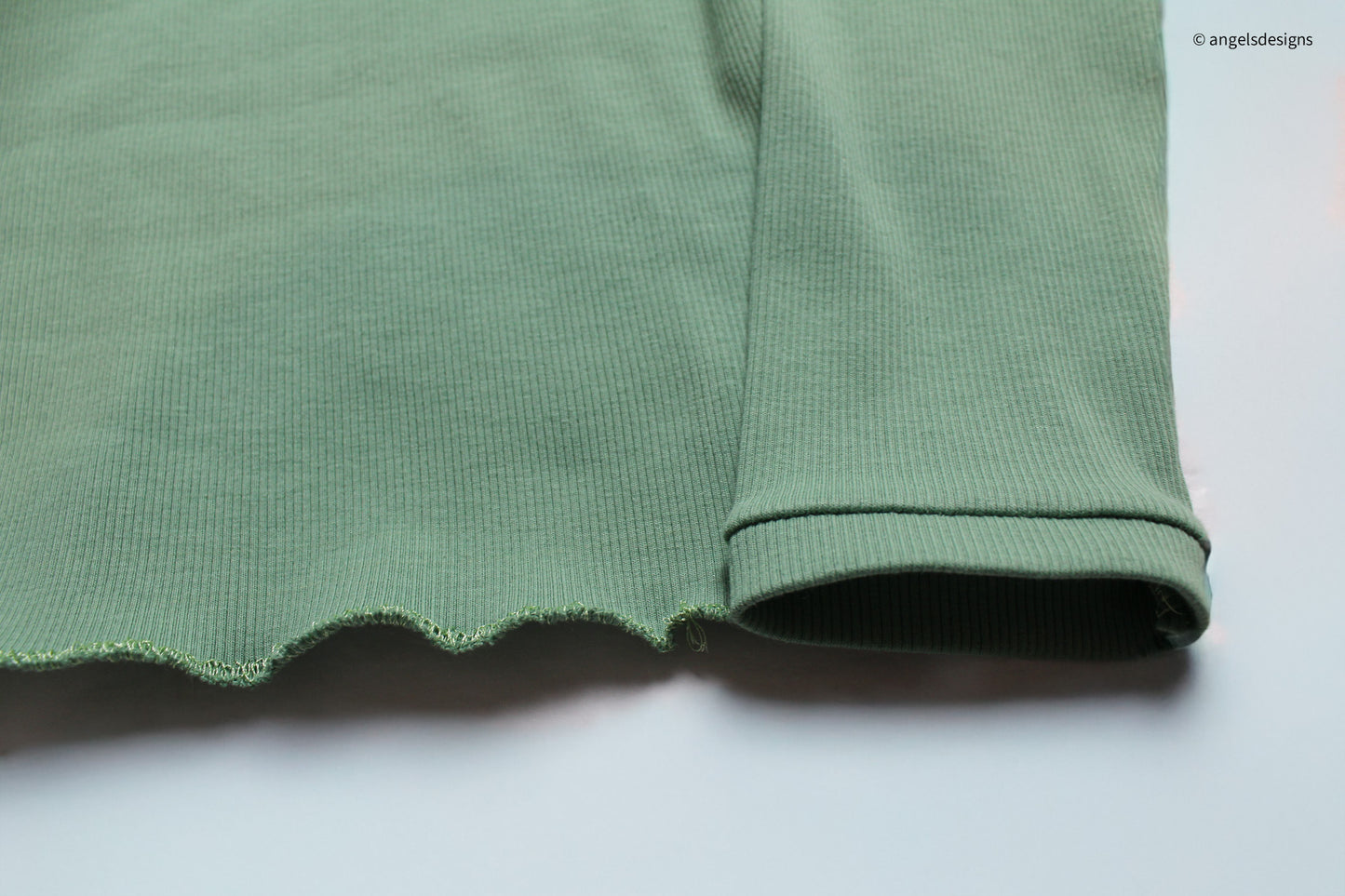 Gabby Top- Little Girl's Knit Long Sleeve Crop Top