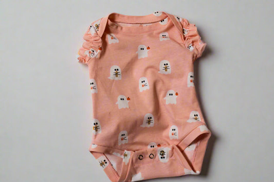 Girl's Coffee Ghost Onesie