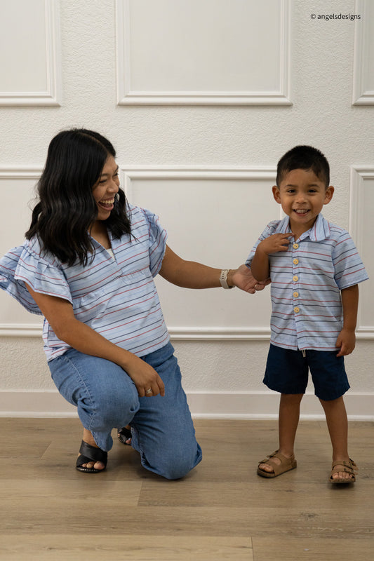 Mommy and me| Cotton Oxford Shirt