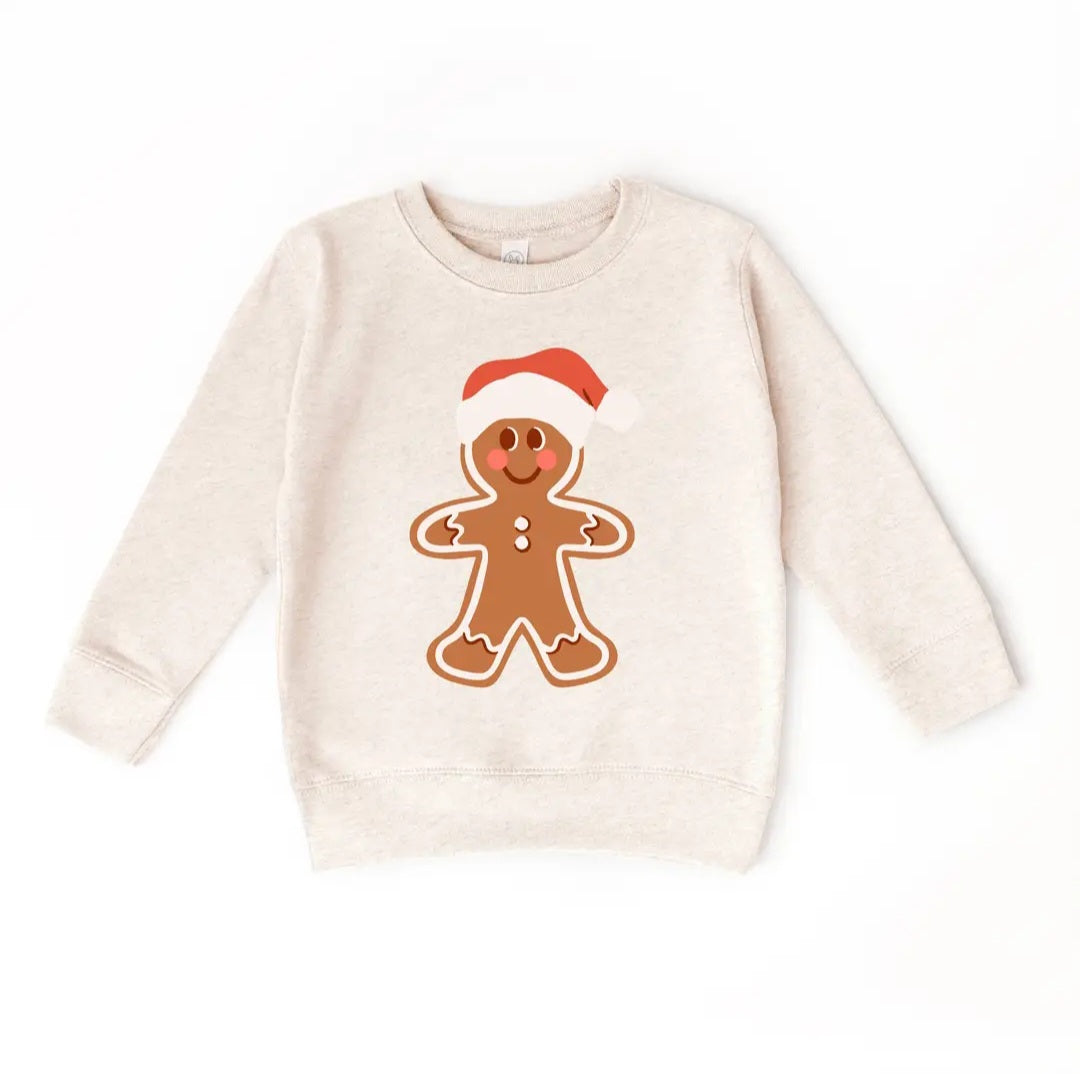 Boy's Gingerbread Christmas Sweatshirt