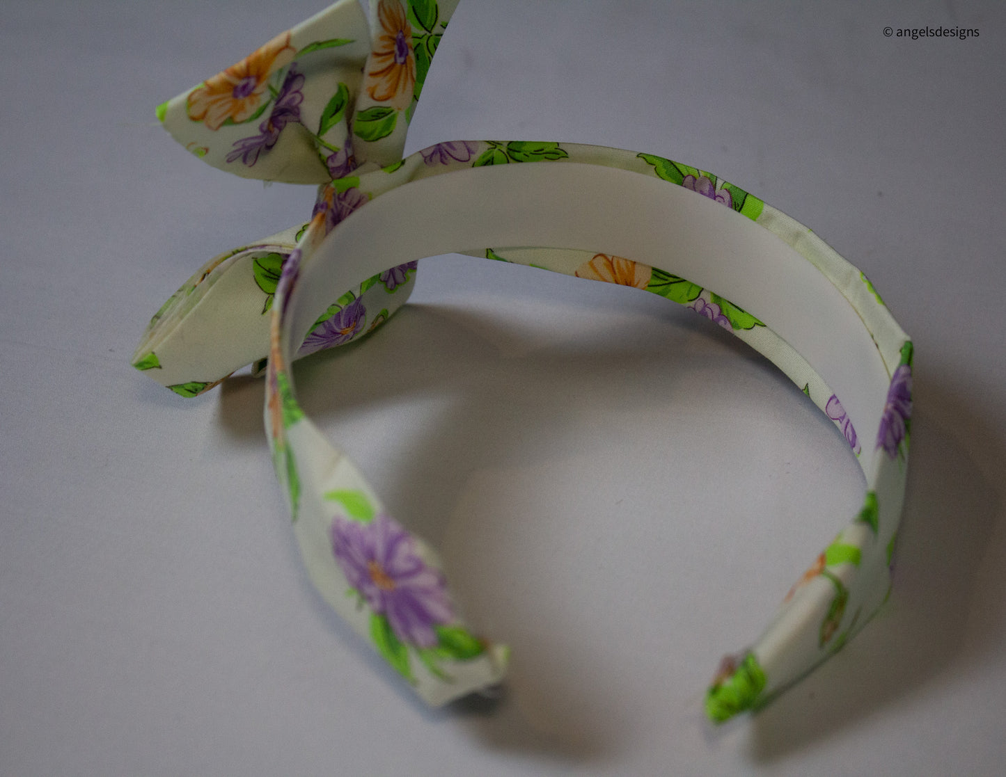 Girls Fabric Bow Headbands