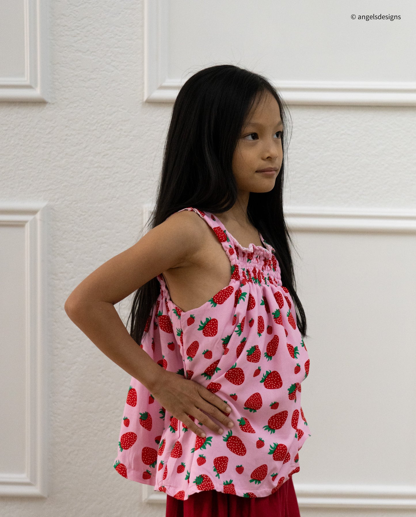 Mommy and Me| Strawberry Tank Top