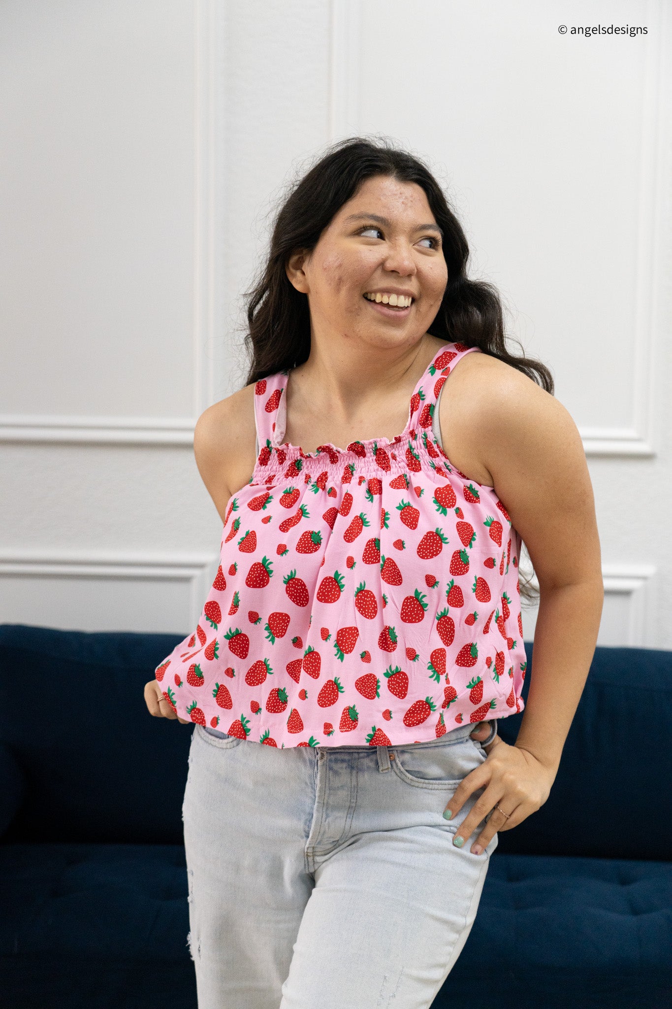 Mommy and Me| Strawberry Tank Top