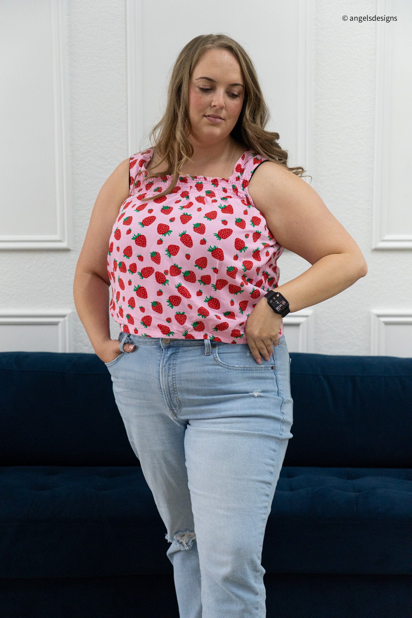 Mommy and Me| Strawberry Tank Top