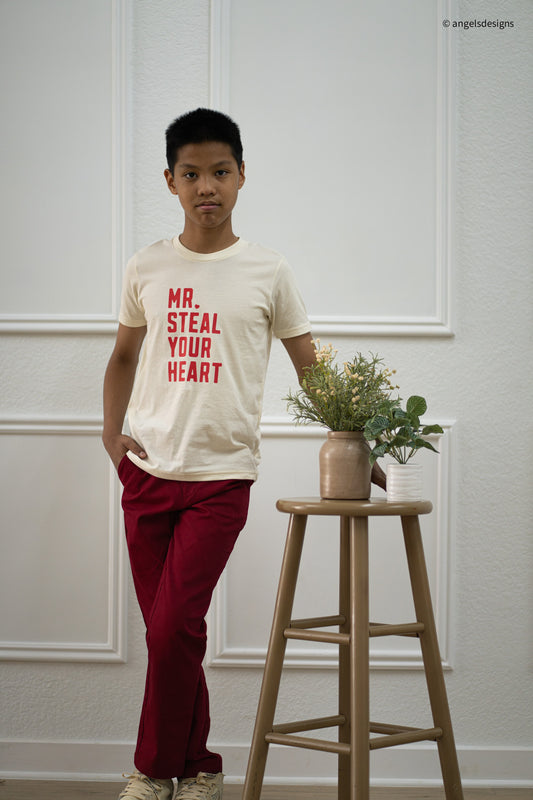 Boys Cotton Stretch Pants