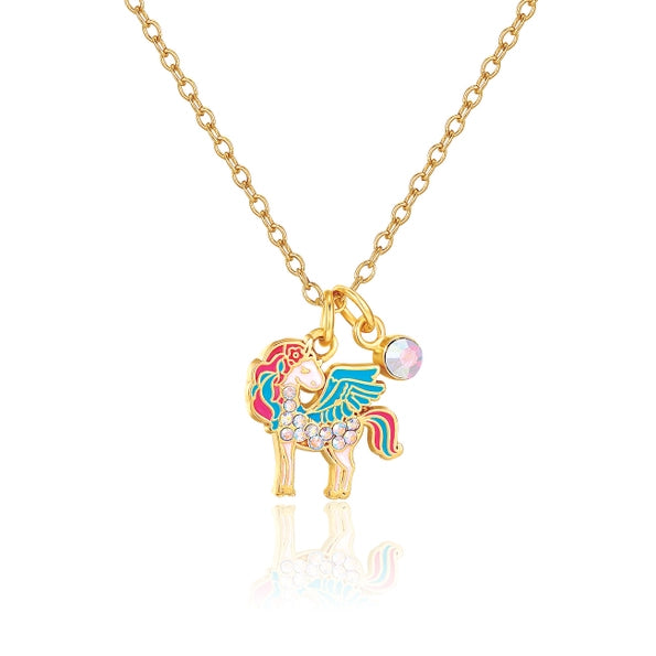 Crystal Unicorn Magic Necklace