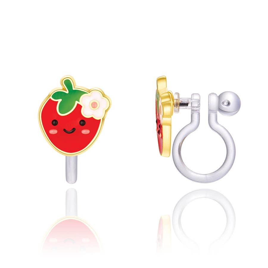 CLIP ON Cutie Earrings | You're Berry Cute