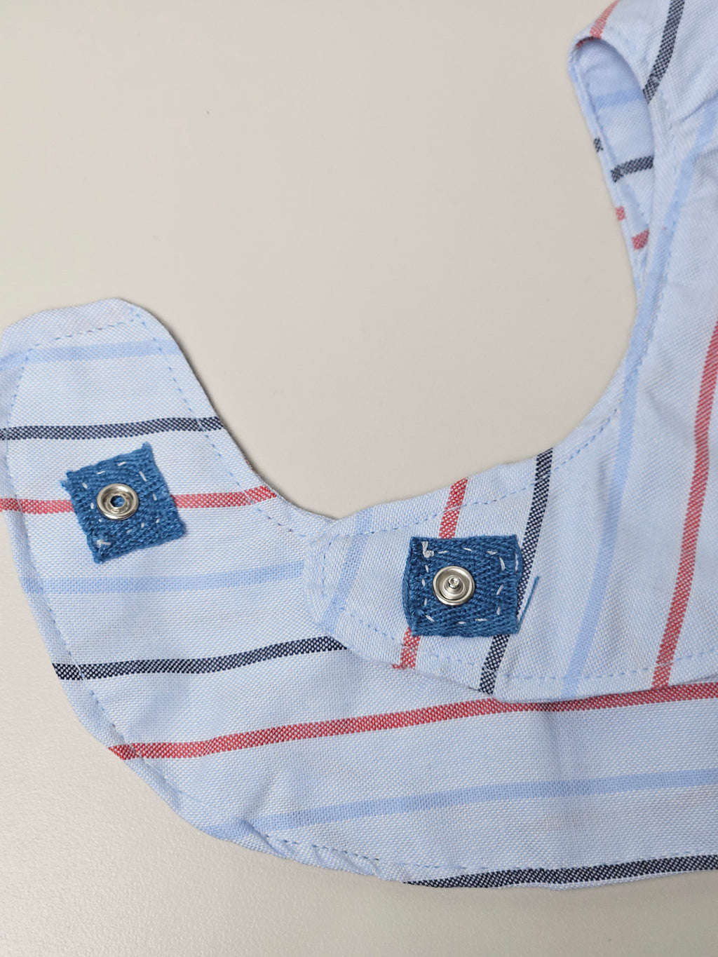 Upcycled Baby Bib 0-12M