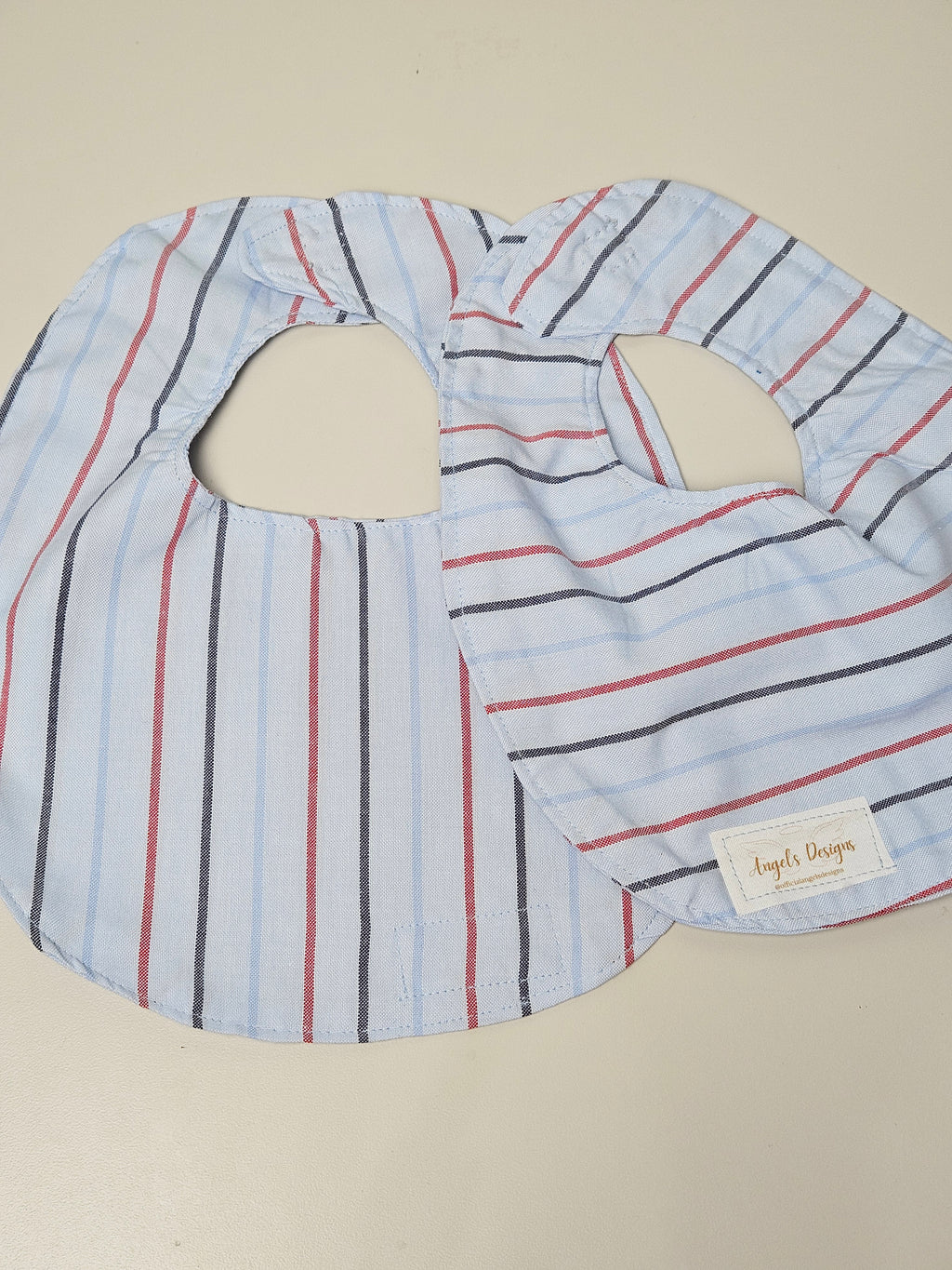 Upcycled Baby Bib 0-12M
