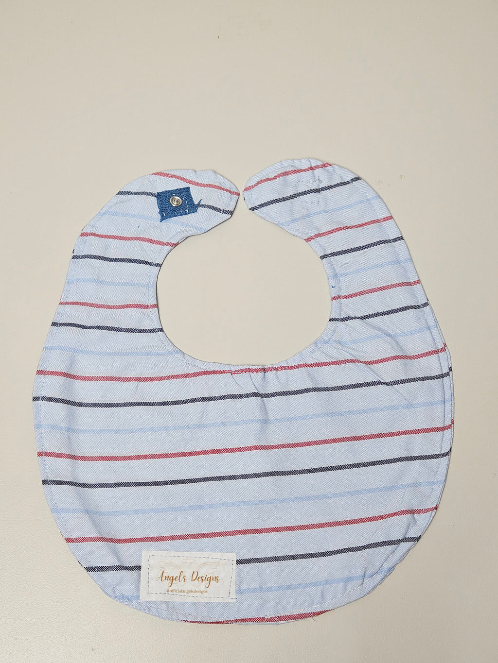 Upcycled Baby Bib 0-12M