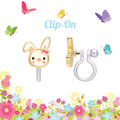 CLIP ON Cutie Earrings | Bouncy Bunny