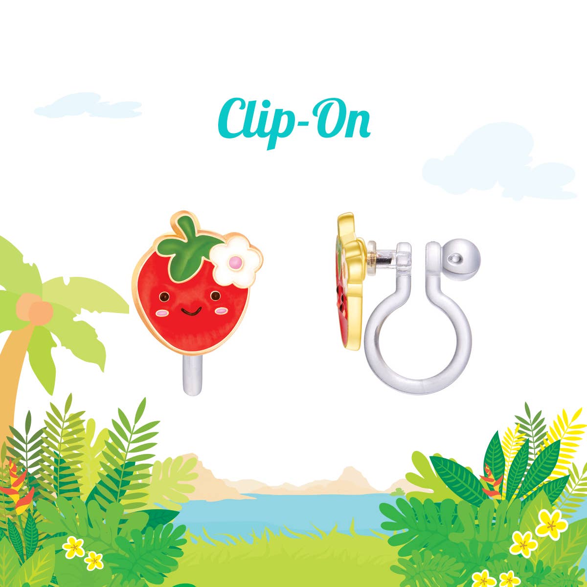 CLIP ON Cutie Earrings | You're Berry Cute