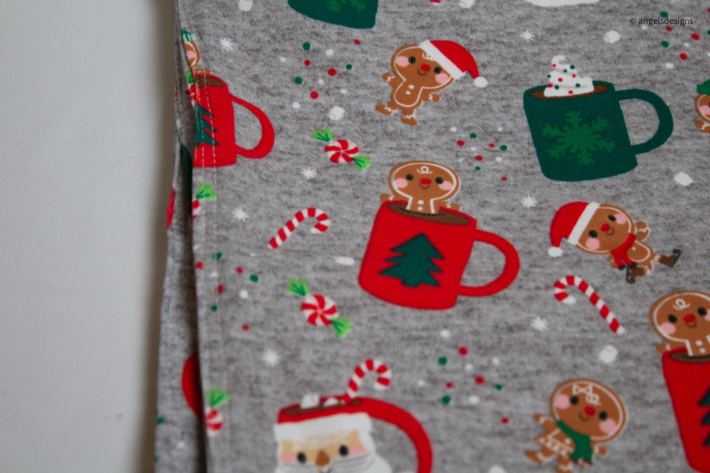 Super Soft Christmas Baby blanket with ruffles