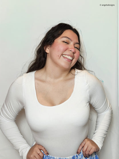 Margaret Long Sleeve Body Suit, Super Soft