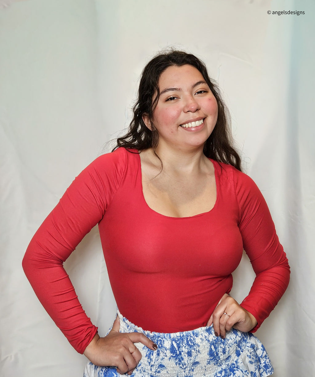 Margaret Long Sleeve Body Suit, Super Soft