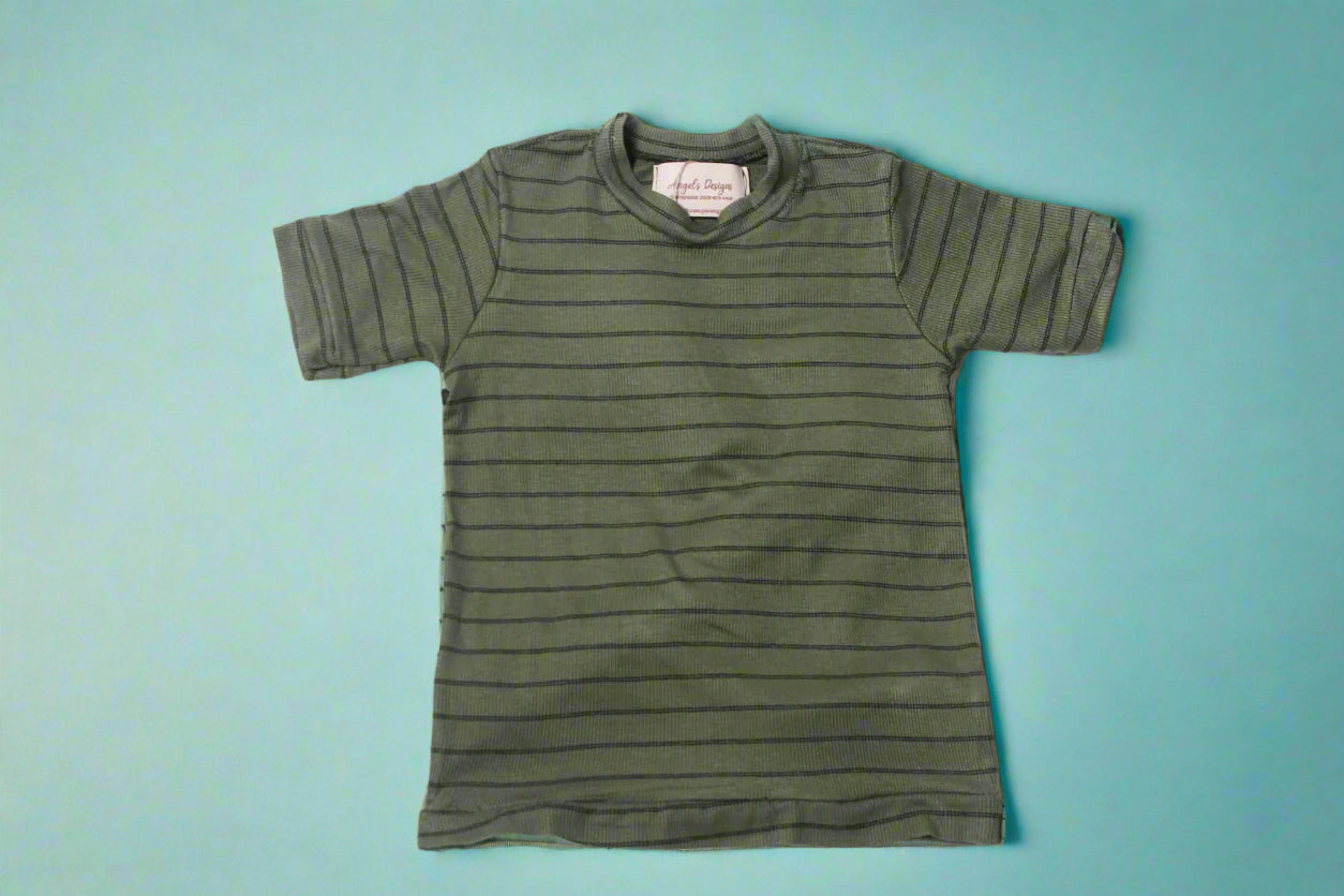 Boy's Super Soft Moss Green Top