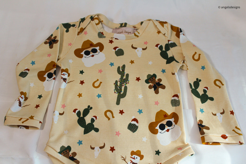 Unisex Baby Christmas Country Onesie
