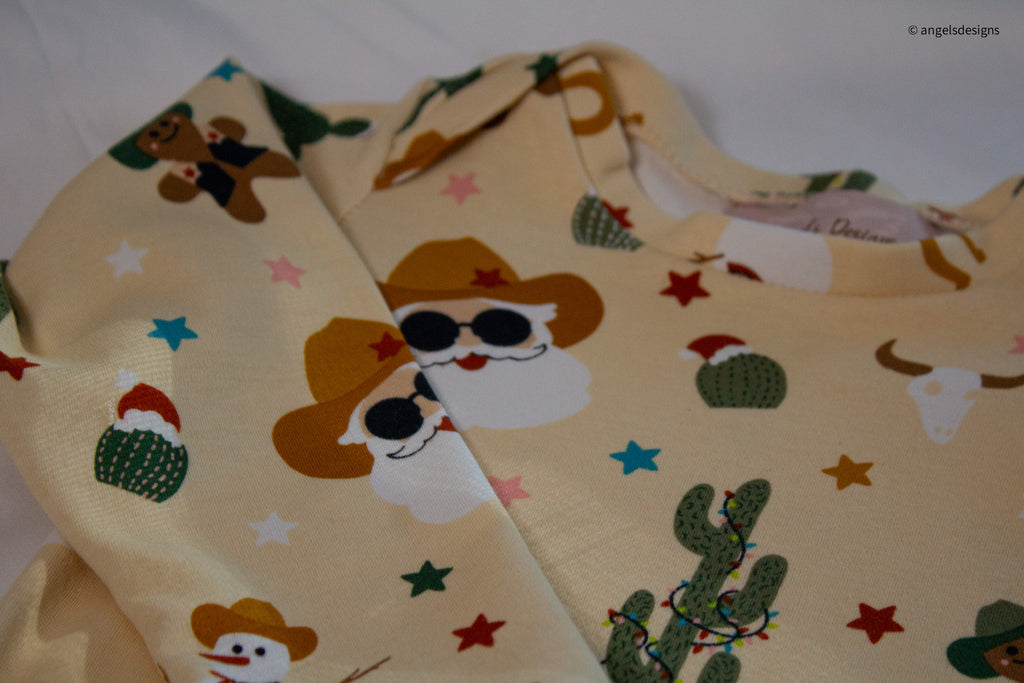Unisex Baby Christmas Country Onesie