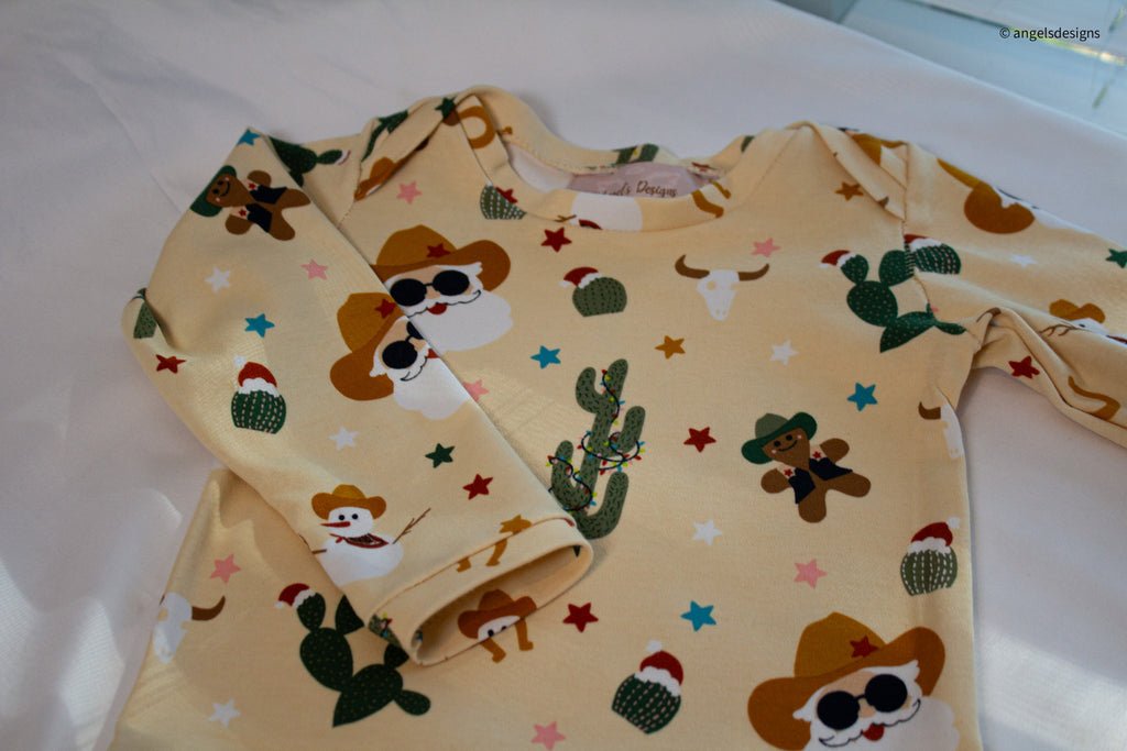 Unisex Baby Christmas Country Onesie