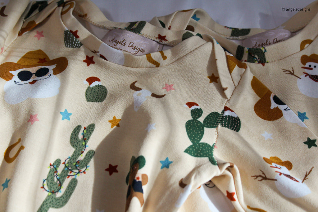 Unisex Baby Christmas Country Onesie