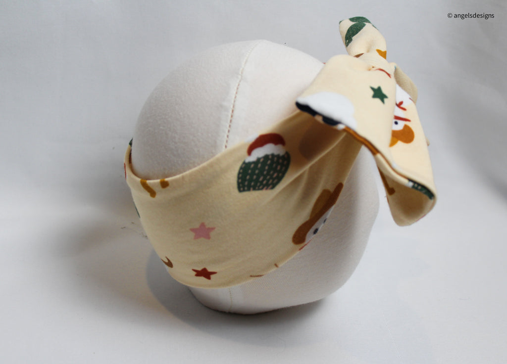 Super Stretchy Baby Head Wrap- Ages Newborn to 12M