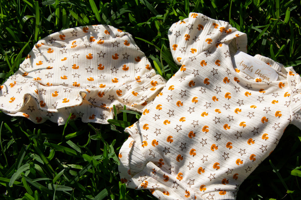 Unisex 0-18M Duck and Star Onesies