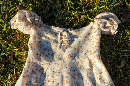 Girl's Floral print A-line Dress