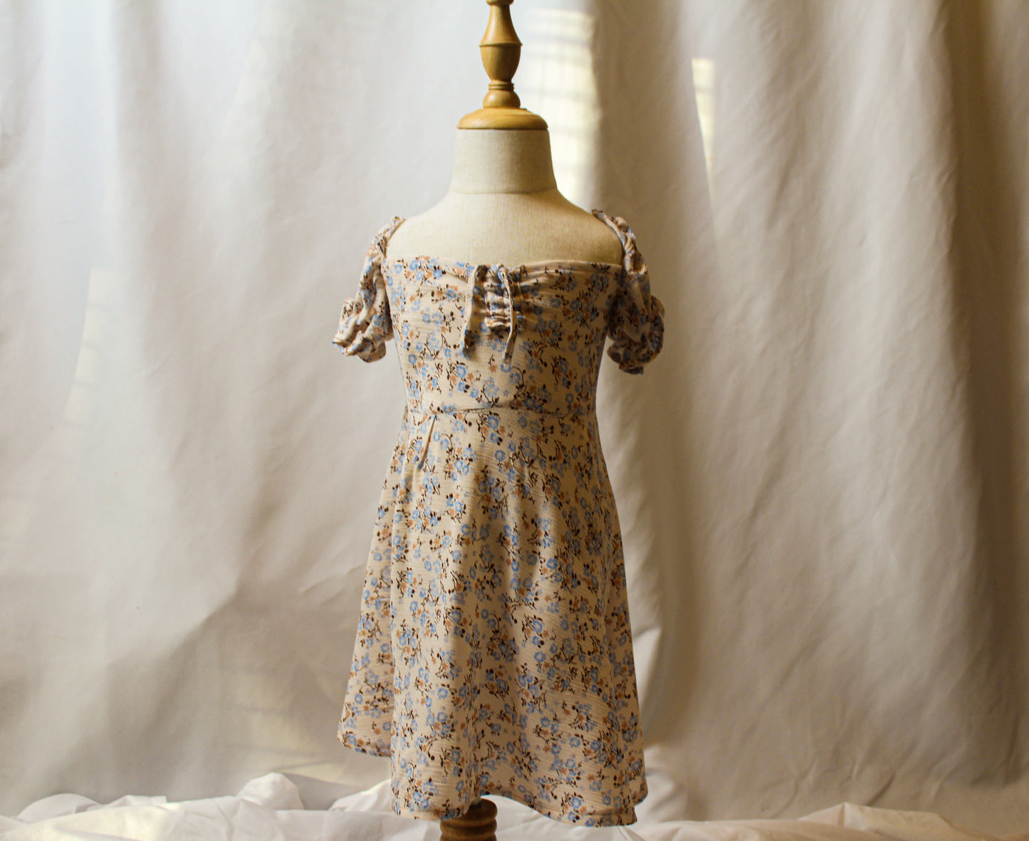 Girl's Floral print A-line Dress