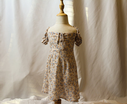 Girl's Floral print A-line Dress