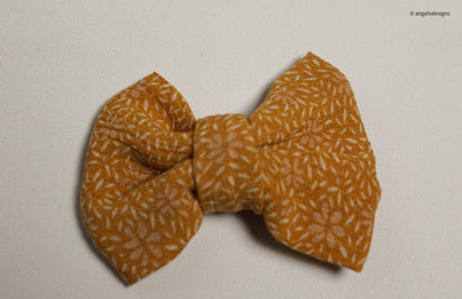 Girl's Floral print hairbows