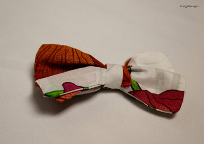 Girl's Floral print hairbows