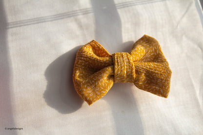 Girl's Floral print hairbows