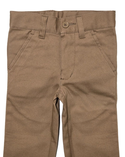 Boys Cotton Stretch Pants