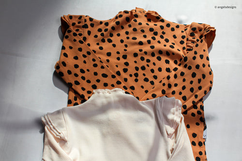 Baby Girl's cooling long sleeve bamboo bodysuit