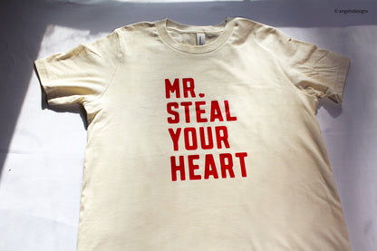 Mr. Steal your heart boys cotton t-shirt
