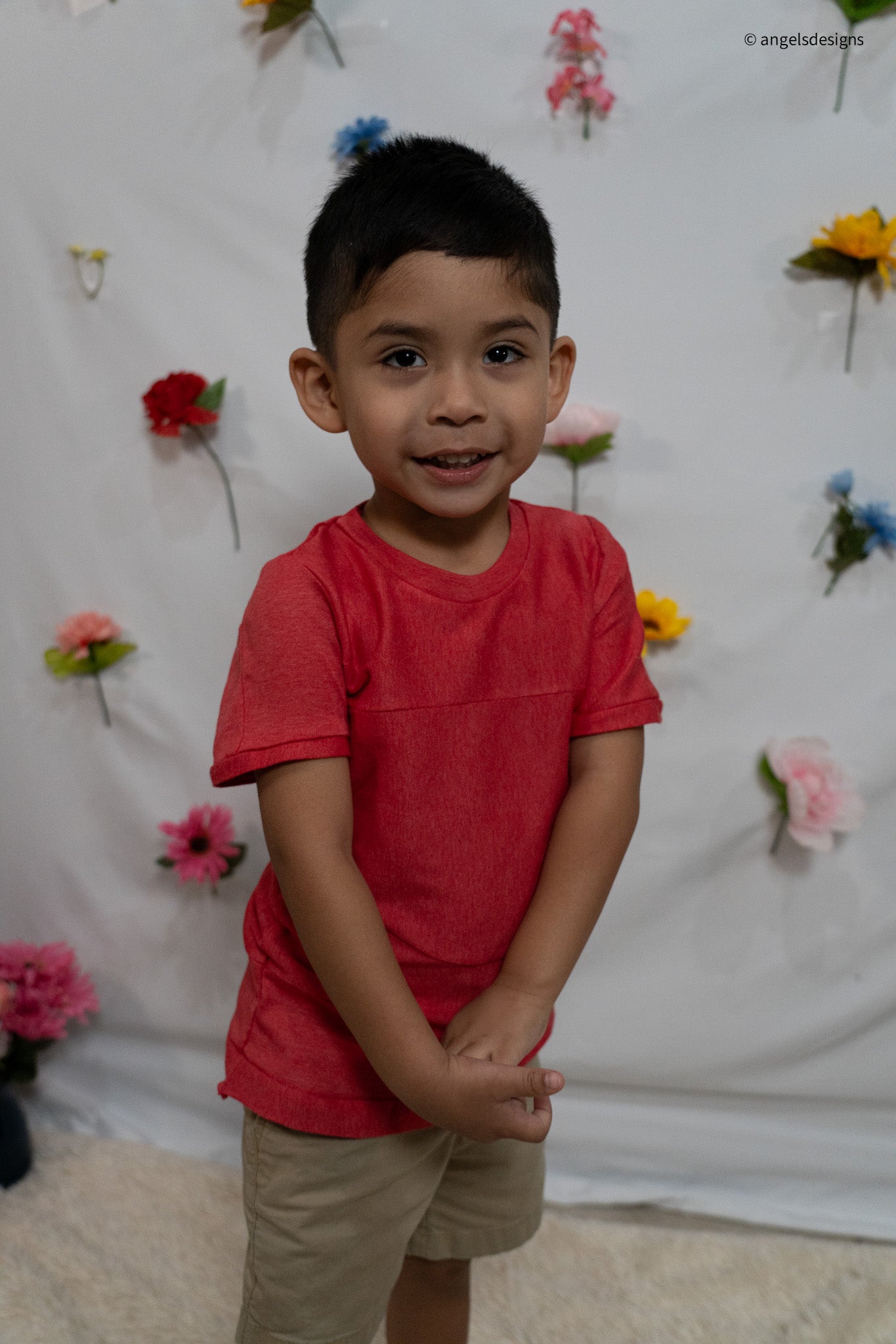 Boy's Patch Work Casual Tee