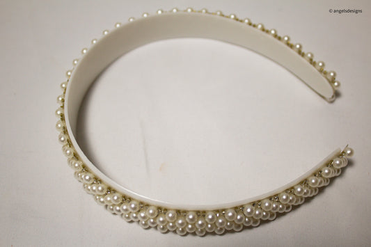 Pearl Headband | Made for Girls and Adults|