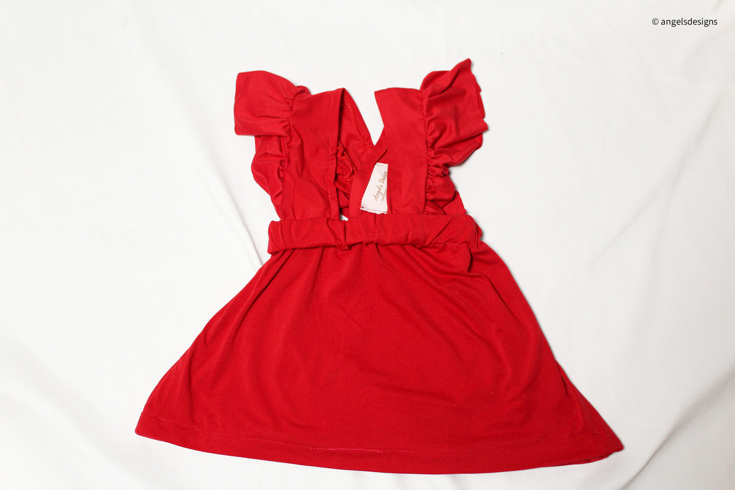 Girl's skirt with Ruffled Straps