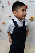 Boys Zero-Waste Denim Overalls