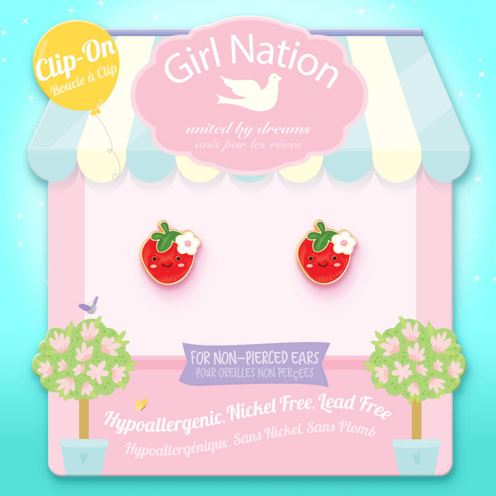 CLIP ON Cutie Earrings | You're Berry Cute