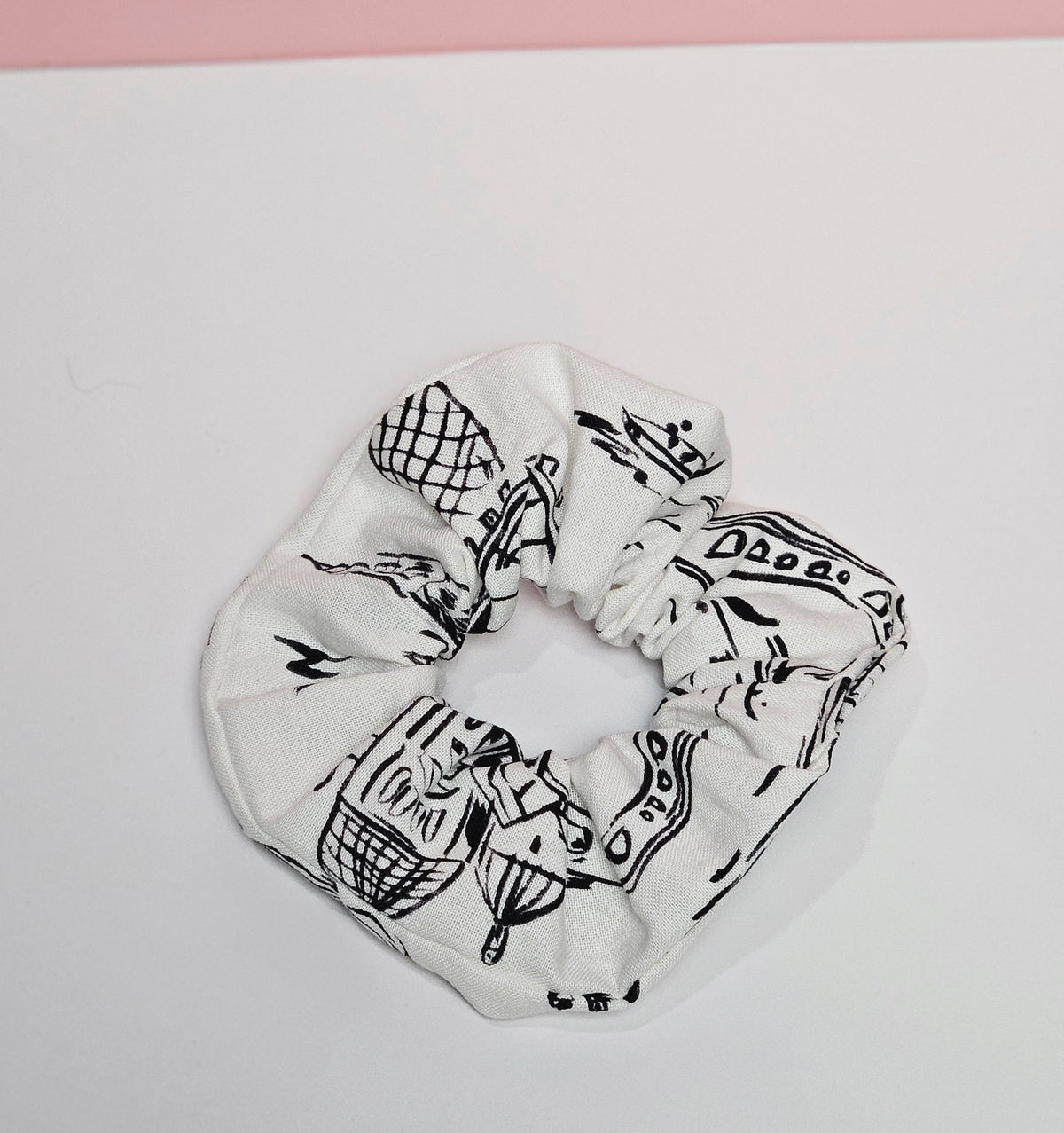 Fabric Scrap Scrunchies