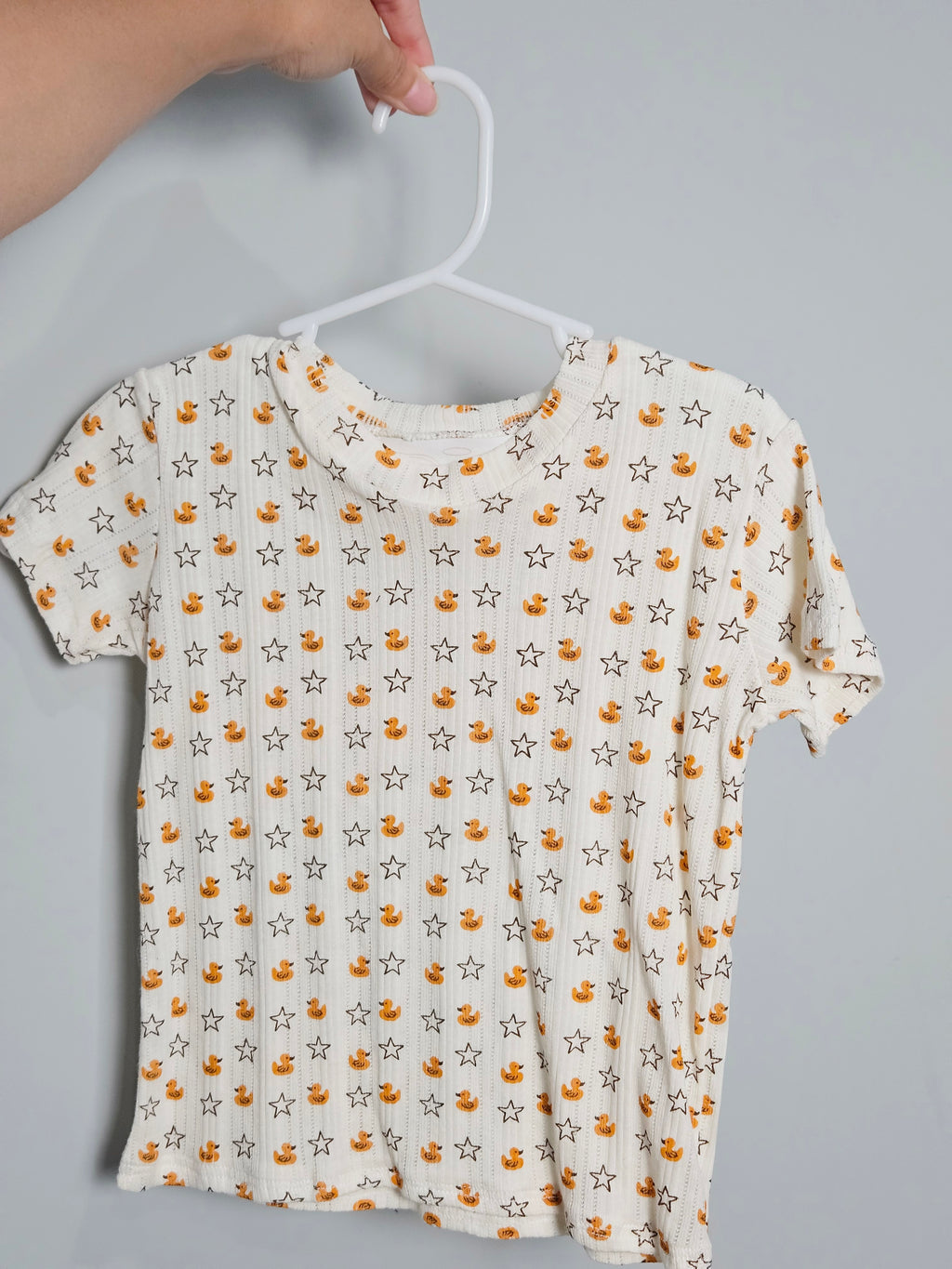 Boys duck and star Pointelle Top