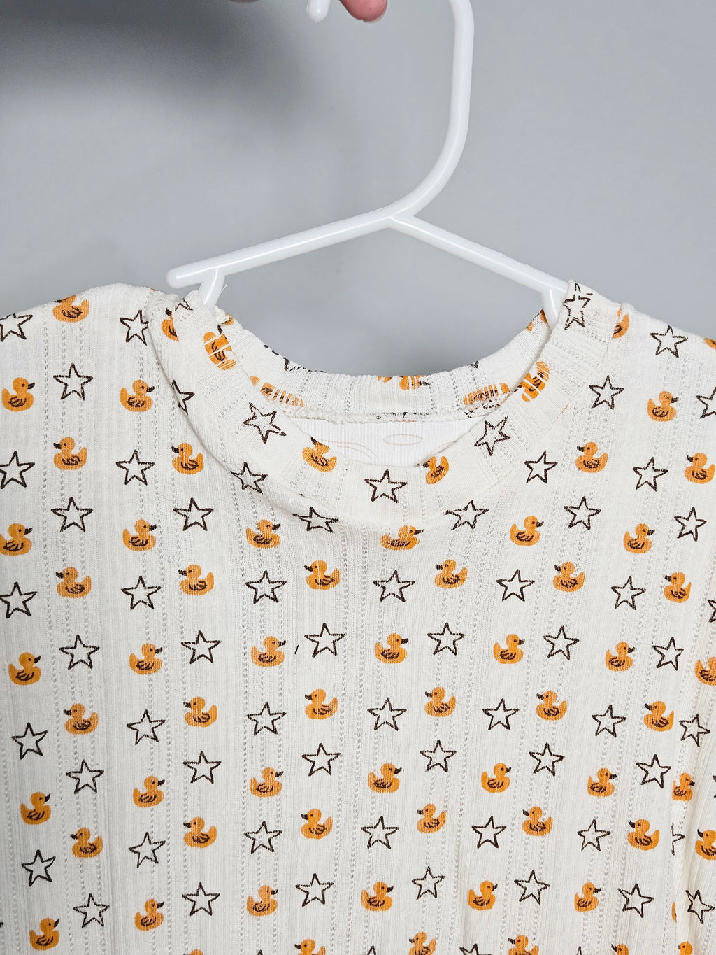 Boys duck and star Pointelle Top