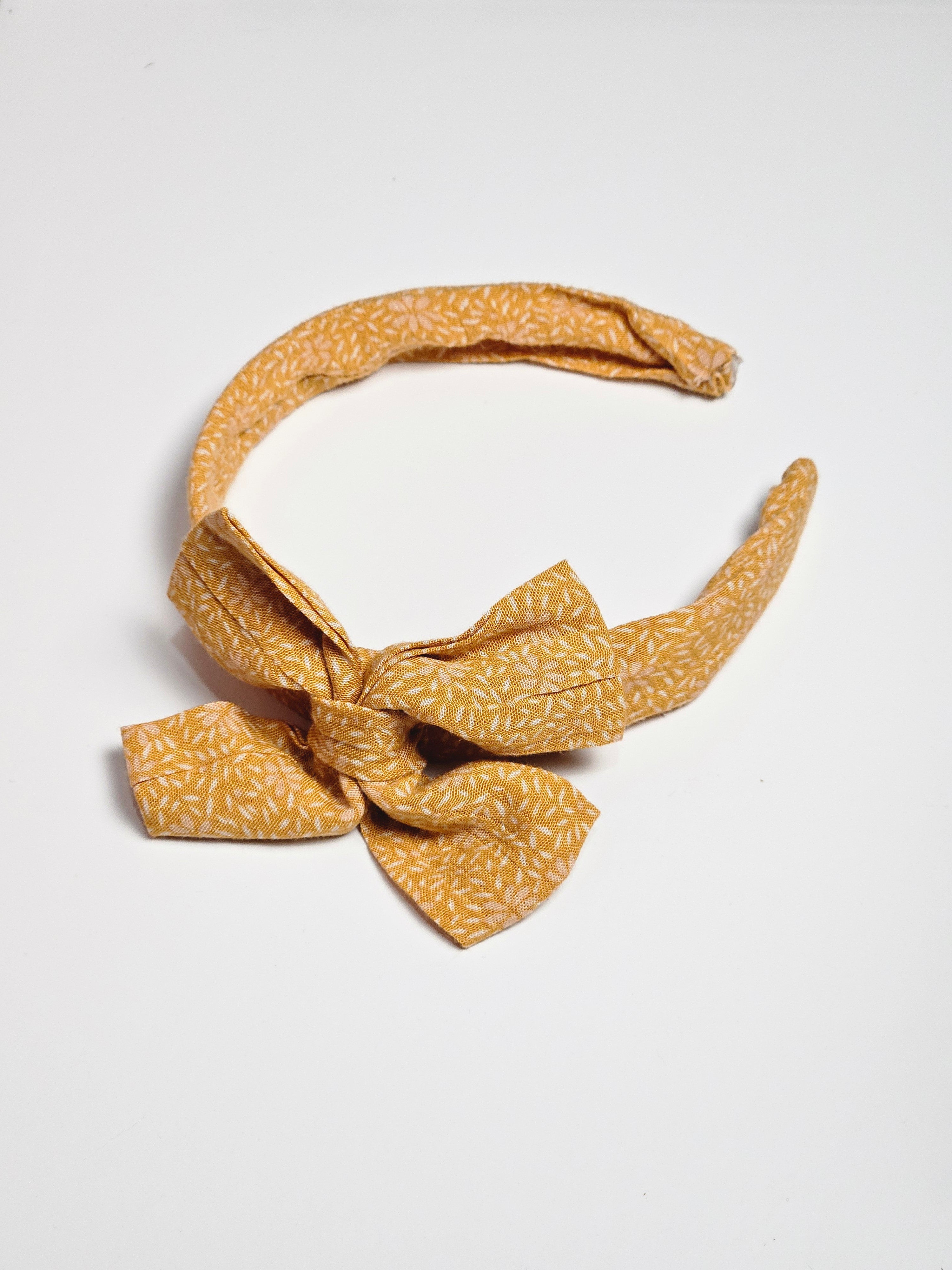 Girls Fabric Bow Headbands